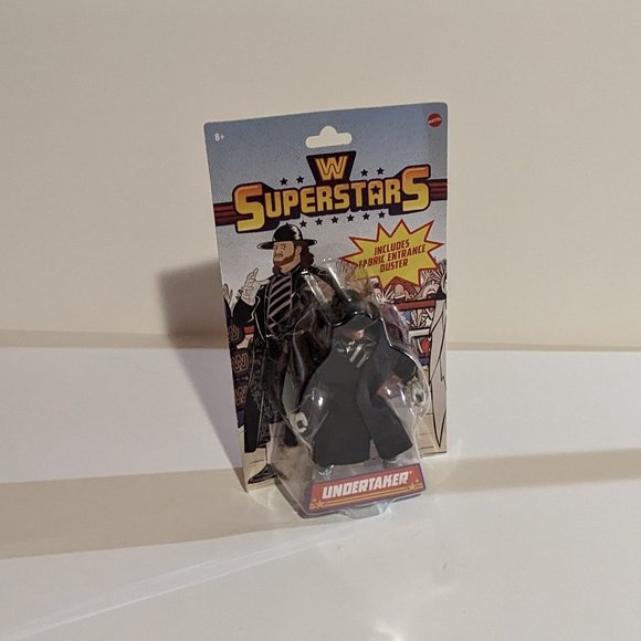 Mattel WWE Superstars Undertaker Walmart Exclusive Action Figure WWF Unpunched - Picture 1 of 3